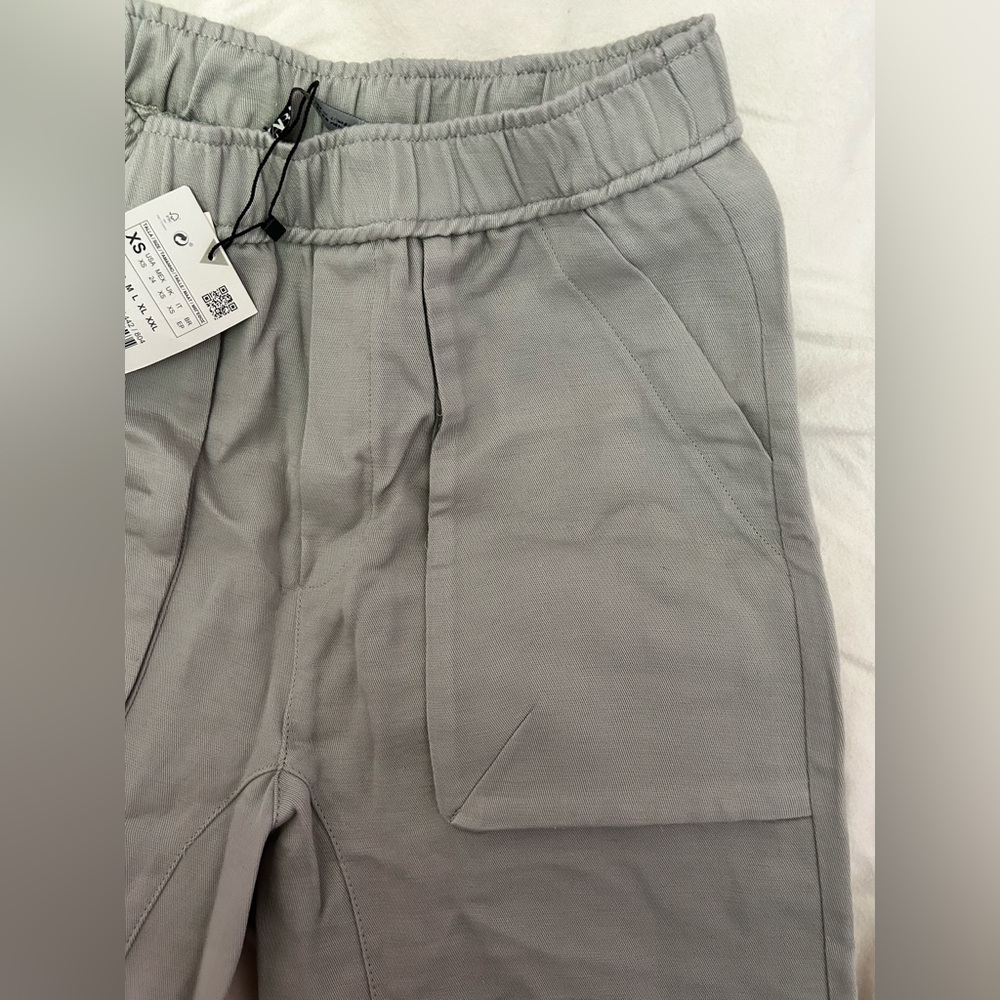 NWT ZARA Gray Joggers sz XS - Picture 11 of 12